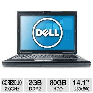 Dell D630 Refurbished Notebook PC   Intel Core 2 Duo T7300 2.0GHz, 2GB 
