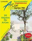 ArCon Arts Garten 750, 1 CD ROM Zusatzmodul Objektbibliothek 