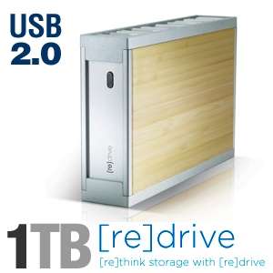 SimpleTech by Hitachi 1TB [re]drive Turbo USB 2.0 External Hard Drive 