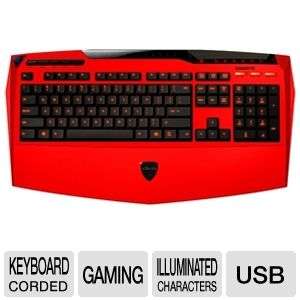 GIGABYTE K8100 GK K8100 RED Aivia Gaming Keyboard   Red, Backlight 