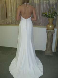 Bridal destination beach wedding Gown Ivory sz. 12  