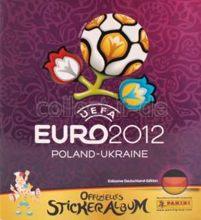 Panini UEFA Euro 2012 EM   Stickeralbum   Album   Deutsch   JETZT 