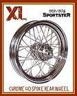   Ironhead 1955 1978 Sportster Drum Brake 16 x 3 40 Spoke Rear Wheel