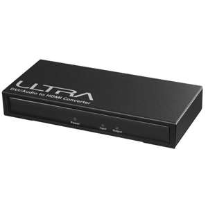 Ultra ULT40269 DVI/Digital Audio to HDMI Converter   DVI Input, HDMI 