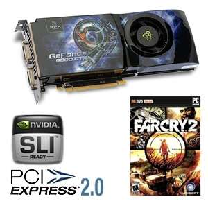 XFX GeForce 9800 GTX + Video Card Bundle   512MB DDR3, PCI Express 2.0 