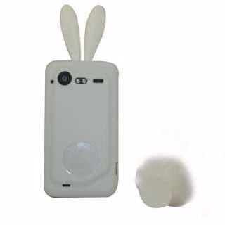 Silikon Tasche Case HTC Incredible S BUNNY Rabbit Hase  