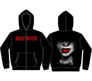 ESCAPE THE FATE Lips of Death S M L XL Zipup Hoodie NEW  