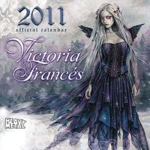Victoria Frances 2011 Calendar Favole Vampire Goth Male  