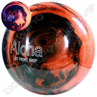 Bowling Ball Aloha, auch mit Balltasche und Bohrung  