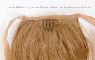 Haarteil Zopf Haarverläangerung glatt Band 70cm extra lang Neu  