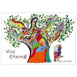 Bäume   Es Lebe Die Liebe, Niki De Saint Phalle Poster Kunstdruck 