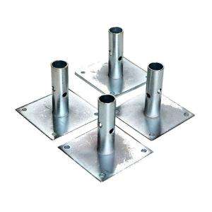 Fortress Industries LLC 5 In. Scaffold Baseplate (4 Pack) HD0405SB at 
