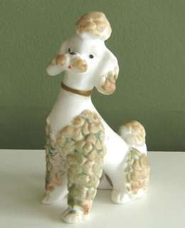 Vtg Ceramic Poodle Made In Japan  
