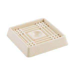 Shepherd 2 in. Square Rubber Furniture Cups 4 Pack 89166 at The Home 