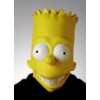 Halloween Party Karneval   Bart Simpson Vinyl Maske  