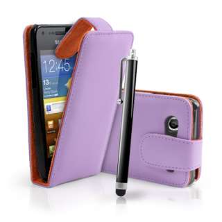 Flip Leather Case Cover II For Samsung I9070 Galaxy S Advance + Film 