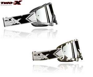 TWO X Motocross & Enduro Brille Crossbrille verspiegelt  