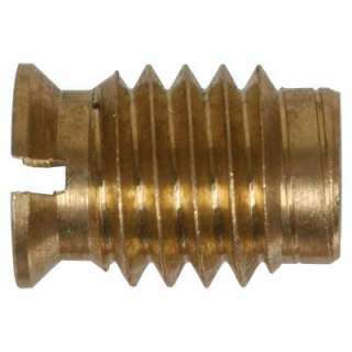   and Gold Steel Wood Insert Nuts (10 Pack) 880550 