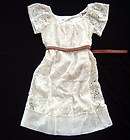 Walk in the Park Dress ~ New Boutique Boho LACE EYELET Tunic Dress 7 