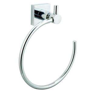 No Drilling Required Hukk Towel Ring in Chrome HU207 CHR at The Home 
