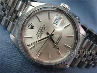 1987 Mens Vintage Rolex Datejust Stainless Ref 16030 Silver Dial #456 
