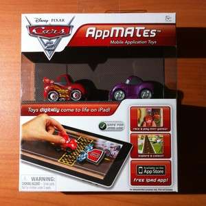 Disney Cars 2 AppMAtes For iPad. Lightning Mcqueen & Holley Shiftwell 