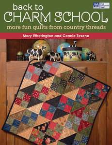 Back to Charm School quilt project book  