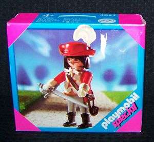 NEW PLAYMOBIL SPECIAL RED MUSKETEER SET #4627   2003  