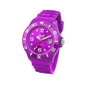 Ice Watch Unisex Armbanduhr Medium Big Sili Forever violett SI.PE.U.S 
