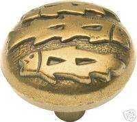 Belwith Blackened Brass Medallion Knob #P374 BBM  