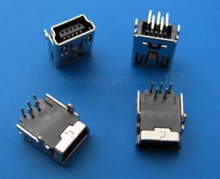 20Pcs Mini USB Female 5Pin PCB Socket Connector DIY  