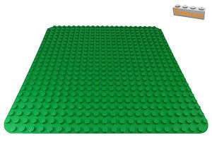 große Platte 38x38 cm 24x24 Noppen grün Lego Duplo D06  