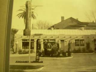 Vintage Gulf Gas Station Texas California cabinet photo  