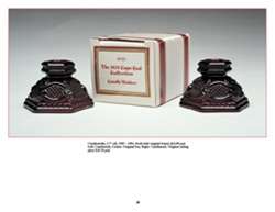 Avon 1876 Cape Cod Glass ID$$ Book Dinnerware Ruby Red  