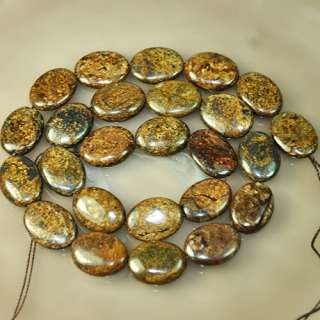 Bronzite Rondelle/Coin/Flat Oval/Stick Gemstone Beads  