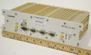 Lucent RFTGm II RB & XO 10MHz LPRO 101 Rubidium Oscillator + GPSDO w 