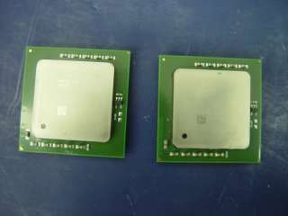 2x Intel Xeon 3.600 GHz 3600DP/2M/800 Processor SL7ZC  