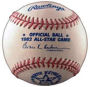 1982 All Star Game Baseball  