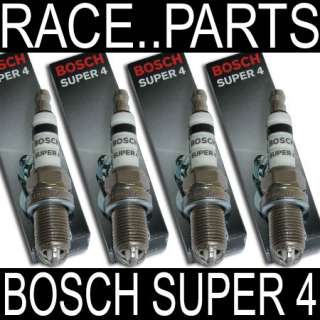 Bosch Super 4 Spark Plugs Vauxhall Vectra 1.6/1.8/2.0  