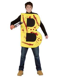 Adult Killer B Fancy Dress Halloween Humour Costume STD  