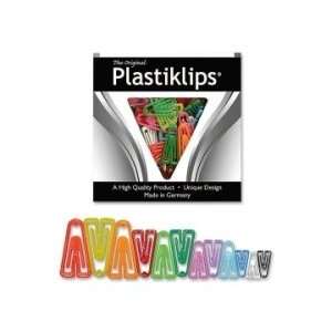  Baumgartens Plastiklips Paper Clip  Assorted Colors 