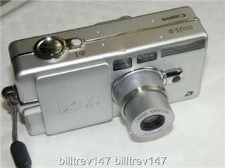 Canon IXUS iii 3 APS Point & Shoot Film Camera & Case 8714574911151 