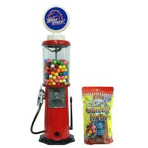  Boise State Broncos NCAA Red Retro Gas Pump Gumball 