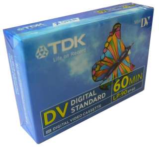 10 TDK MiniDv Blank Digital Video Camcorder Tapes DV  
