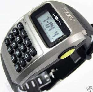 Timex calculator mens 1440 sports watch T5B961 indiglo  