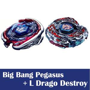   Toupie Beyblade 4D Big Bang Pegasus BB105 + L Drago Destroy BB 