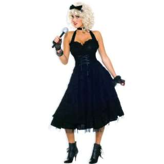 Material Girl 80s Pop Star Fancy Dress Costume 10 12  