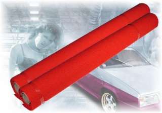   2 ROULEAUX DE MOQUETTE ACOUSTIQUE ROUGE 2 m2 auto