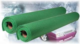   2 ROULEAUX DE MOQUETTE ACOUSTIQUE VERTE 1,82 m2 auto