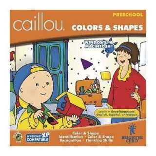 Caillou Colors and Shapes PC Mac New Sealed  